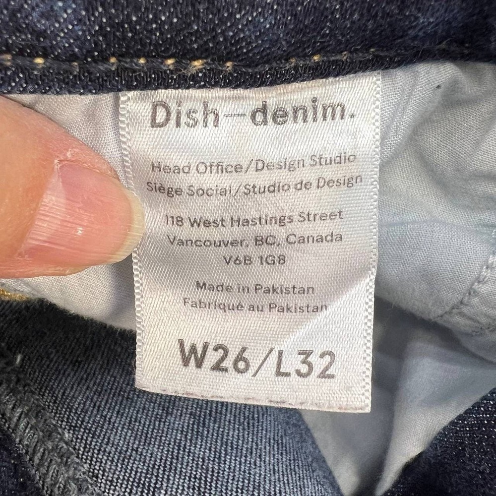 Dish Denim Women's Straight & Narrow Jeans Size W26 L32 - Picture 12 of 15